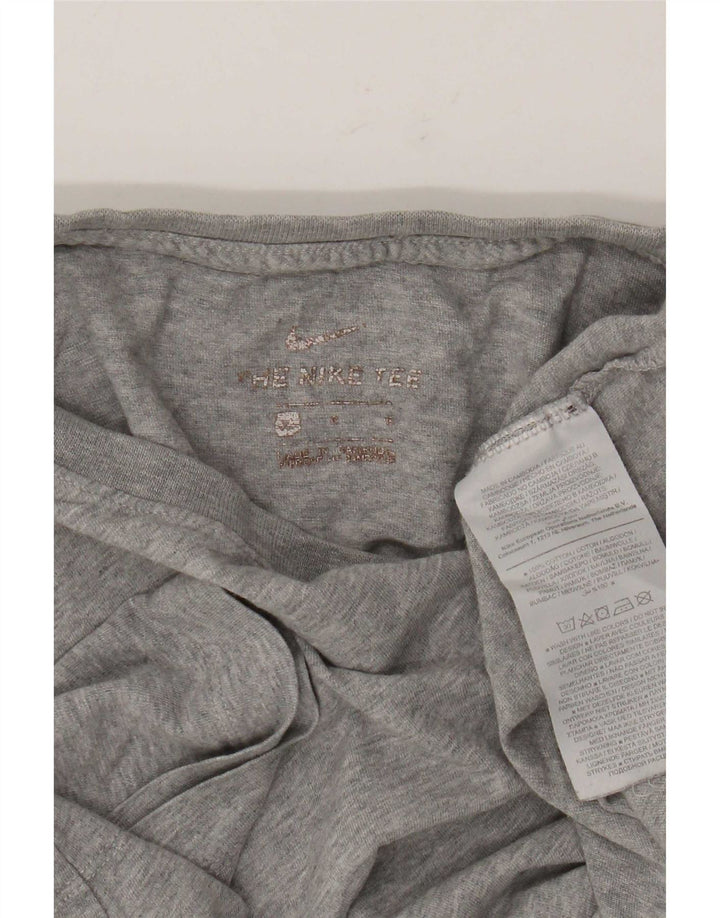 Nike T-Shirt Homme Grand Gris Moucheté Coton