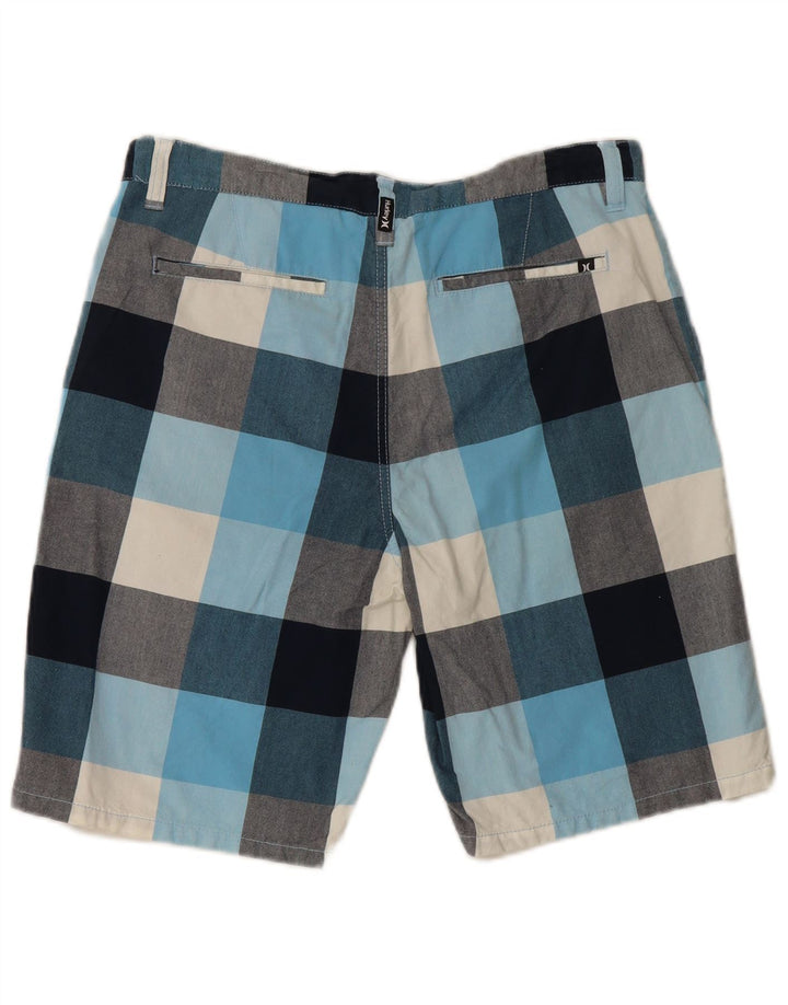 Hurley Short Chino Homme W34 Grand Carreau Multicolore