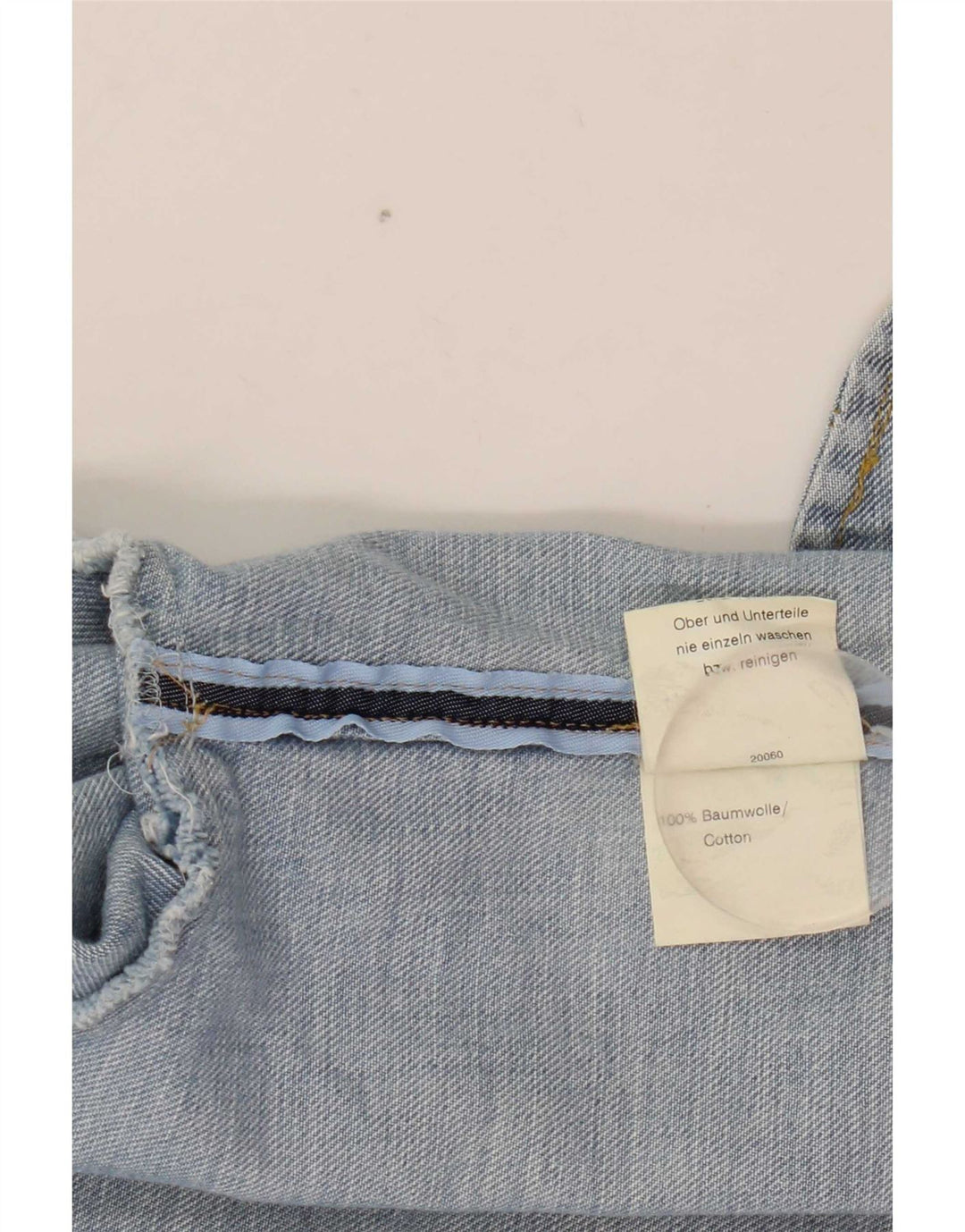 Antonette Veste en Jean Femme UK 18 XL Bleu Coton