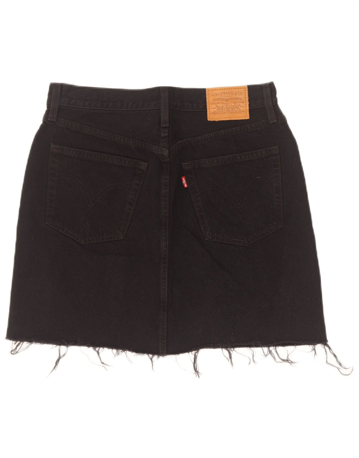 Levi's Jupe en Jean W28 Femme Noir Moyen Coton