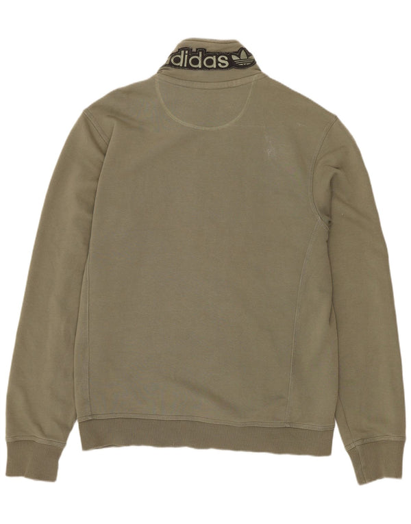 ADIDAS Veste de survêtement graphique pour femme UK 16 Large Kaki