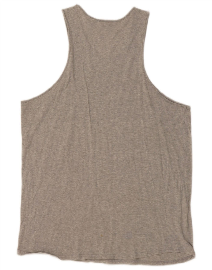Fila Débardeur Femme UK 14 Coton Gris Moyen