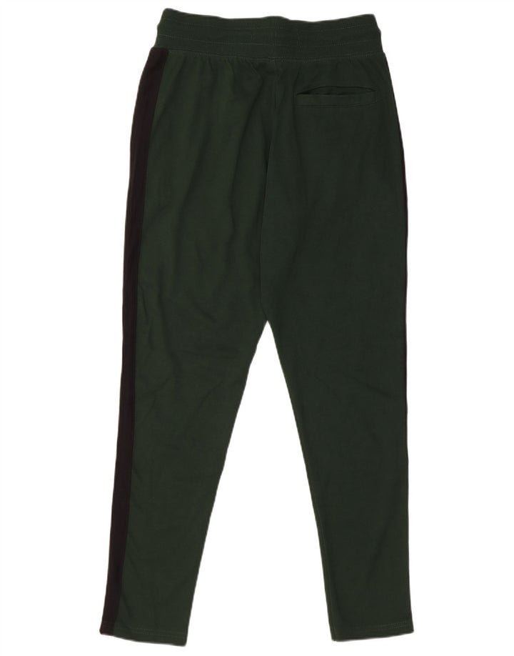 Pantalon De Survêtement Zara Homme Petit Coton Colorblock Vert