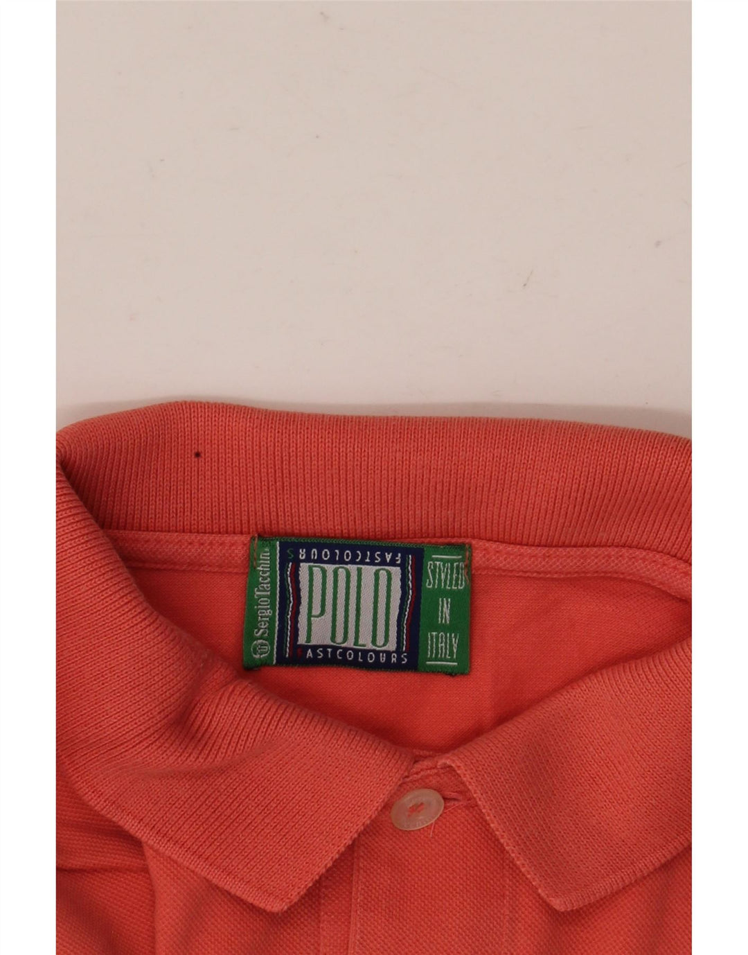 SERGIO TACCHINI Polo Homme Orange Moyen