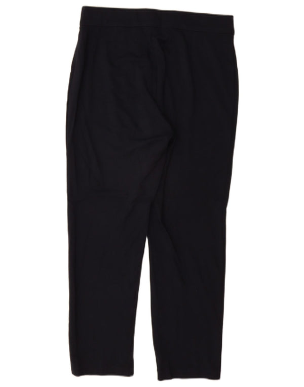 Marks & Spencer Leggings Femme UK 12 Medium Bleu Marine Viscose
