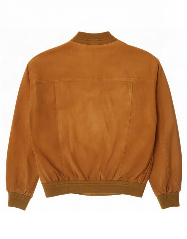 Zarro Veste en daim pour homme UK 40 Grand cuir marron