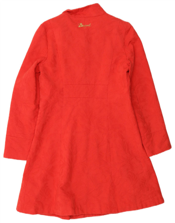 Desigual Manteau Homme EU 40 Coton Paisley Rouge Moyen