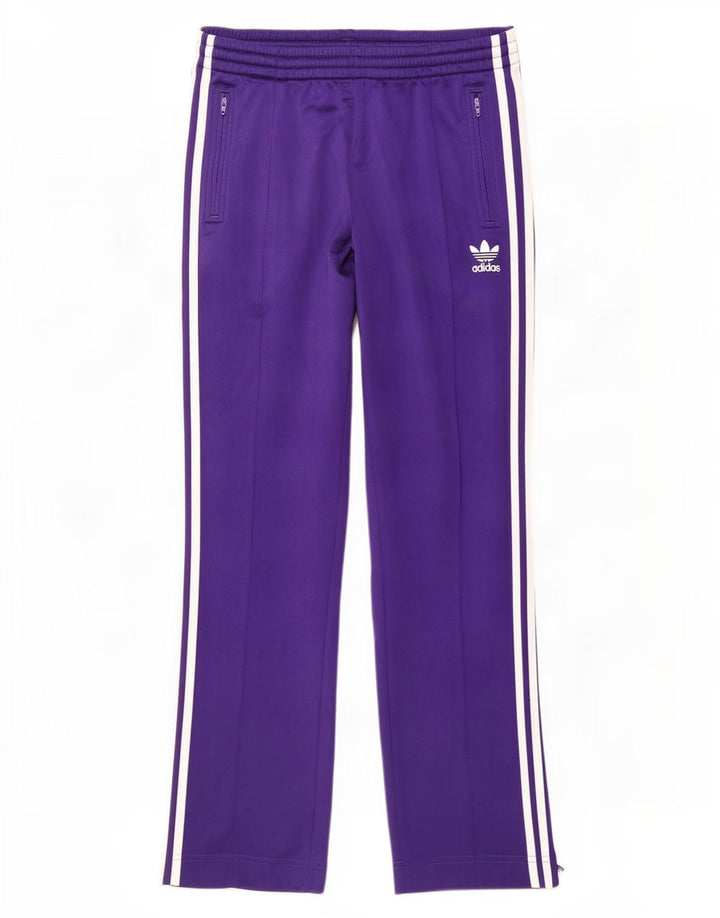 Adidas Pantalon de survêtement pour femme EU 40 Violet moyen Polyester