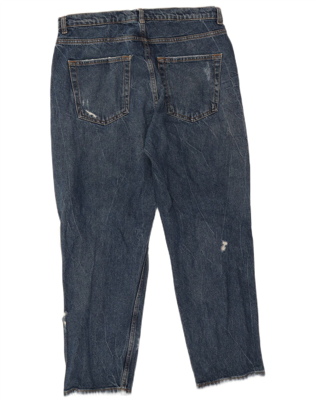 Zara Jean court vieilli pour homme EU 40 Medium W31 L26 Bleu
