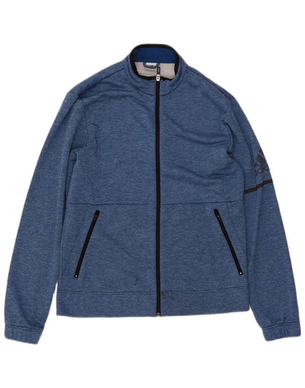 ADIDAS Veste de survêtement pour homme UK 40/42 Bleu moyen