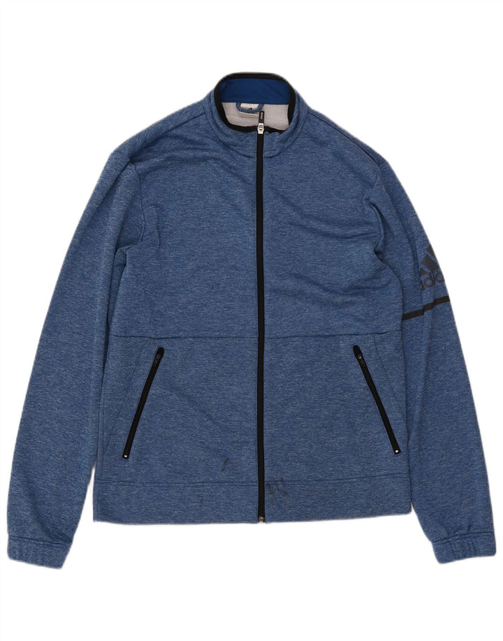 ADIDAS Veste de survêtement pour homme UK 40/42 Bleu moyen