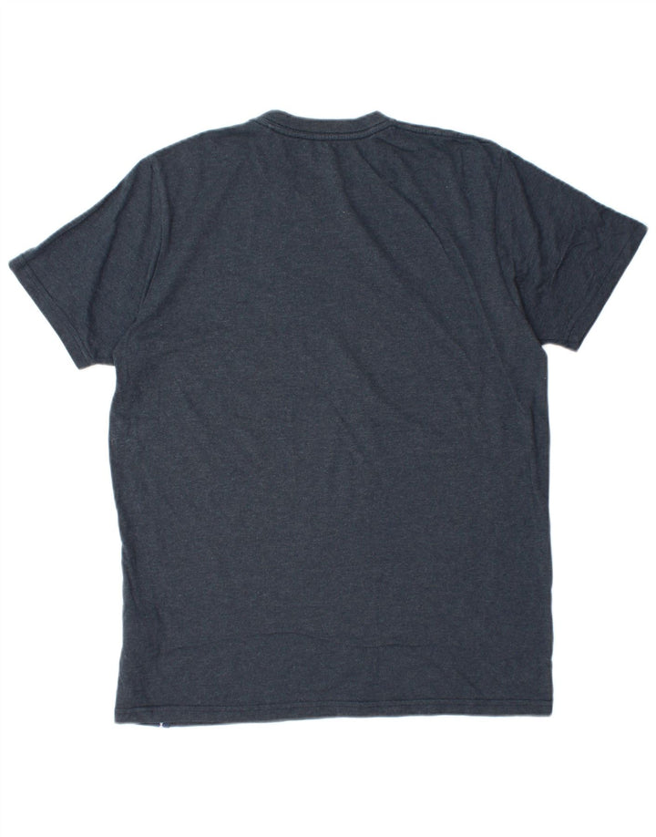 Weird Fish T-Shirt Homme Top Bleu Marine Moyen Coton