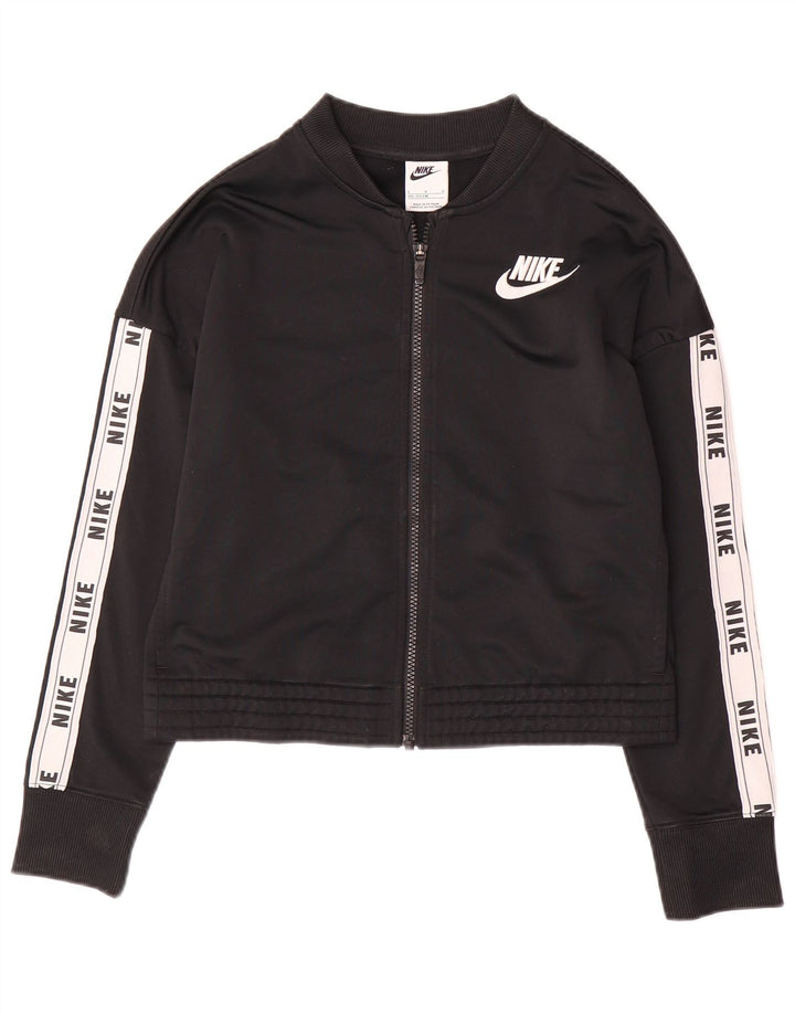 NIKE Veste de survêtement graphique pour fille 12-13 ans Grand Noir