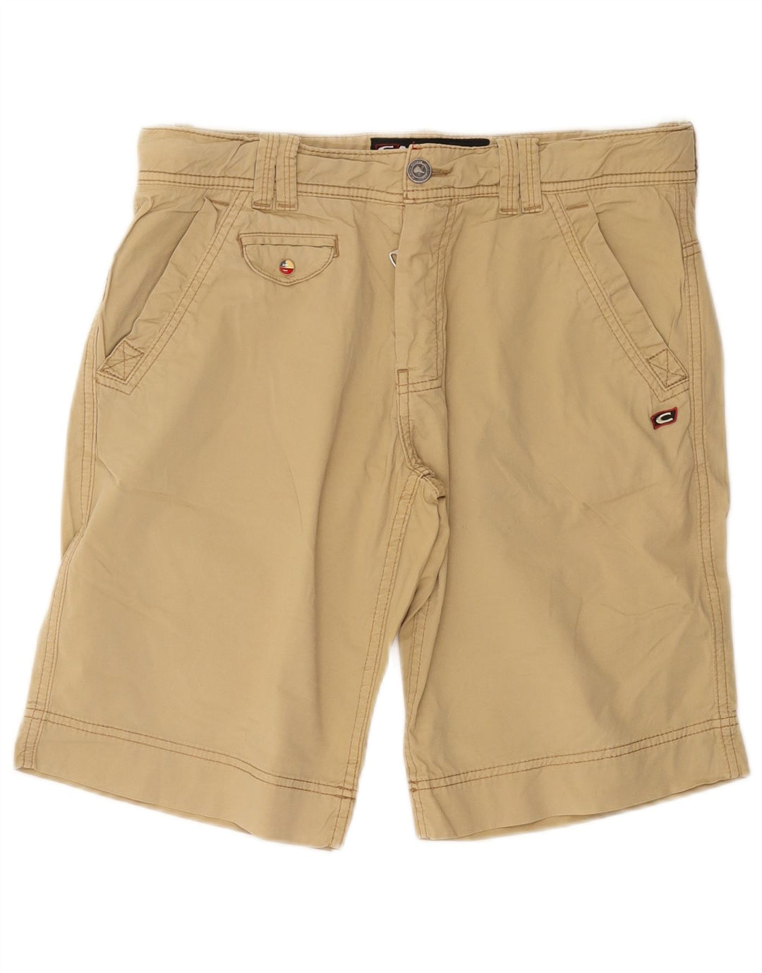 CAPE HORN Short Chino Homme IT 50 Large W36 Coton Beige