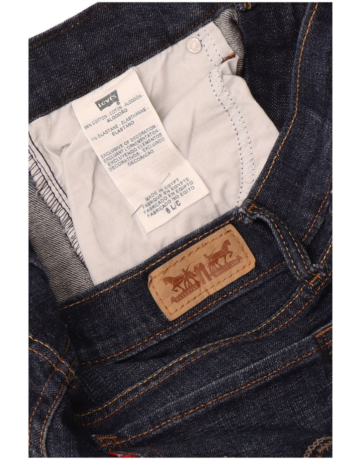 Levi's Jean Bootcut 515 Femme US 6 Medium W28 L33 Bleu Marine Coton