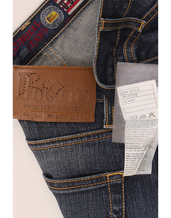 Roy Rogers Jean droit homme W34 L30 bleu coton
