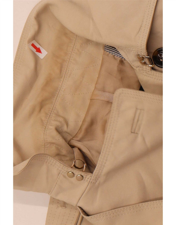 Zara Trench Femme UK 10 Petit Beige