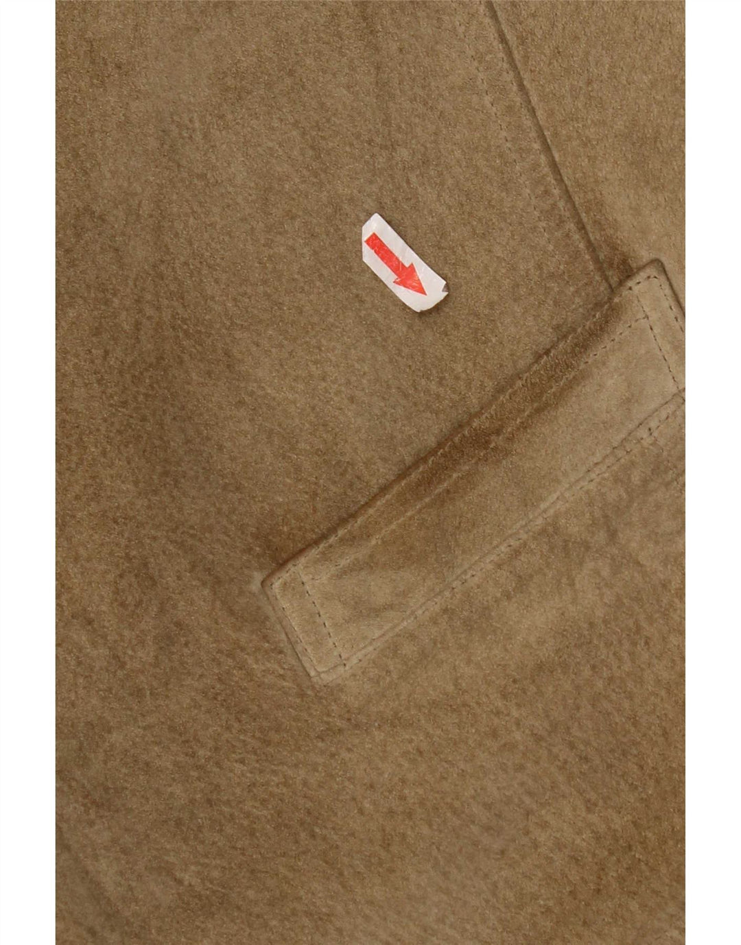 Pionier Gilet En Daim Homme Kaki Moyen