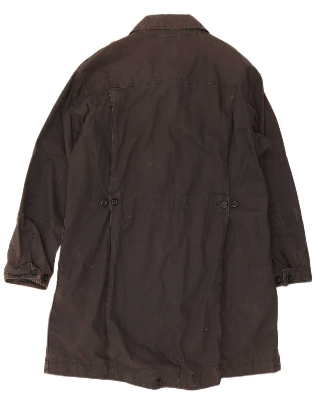 Diesel Pardessus militaire pour homme UK 40 Grand coton gris