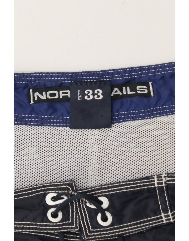 North Sails Short de Bain Graphique Homme Multicolore Colorblock Moyen