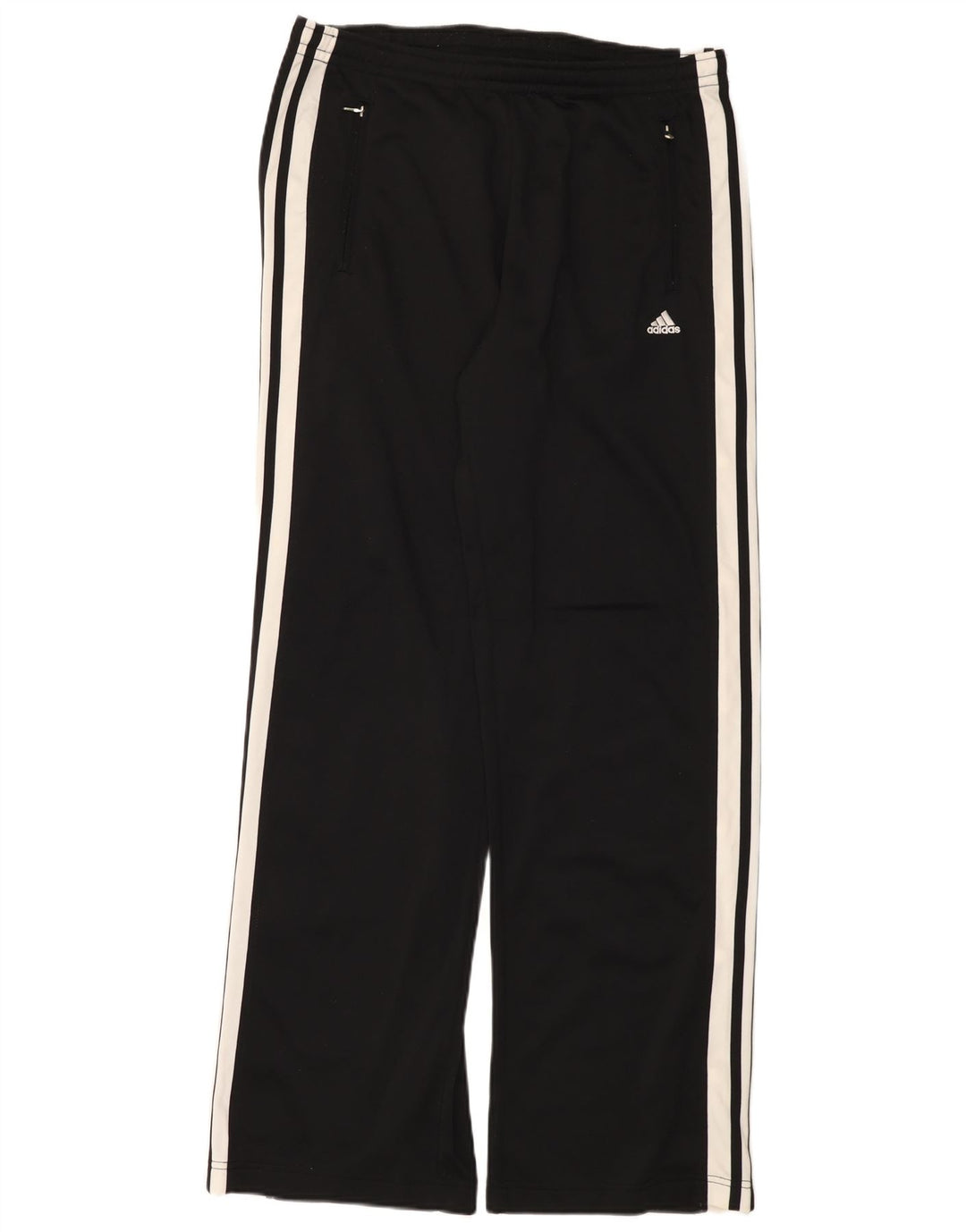 Adidas Pantalon de survêtement pour homme UK 42/44 Large Noir Polyester