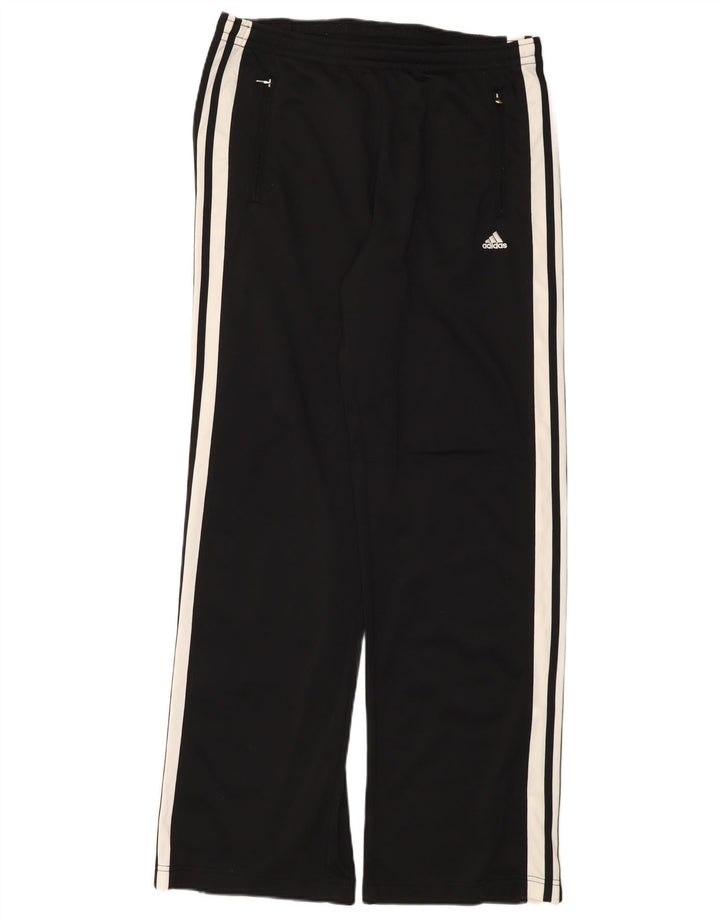 Adidas Pantalon de survêtement pour homme UK 42/44 Large Noir Polyester