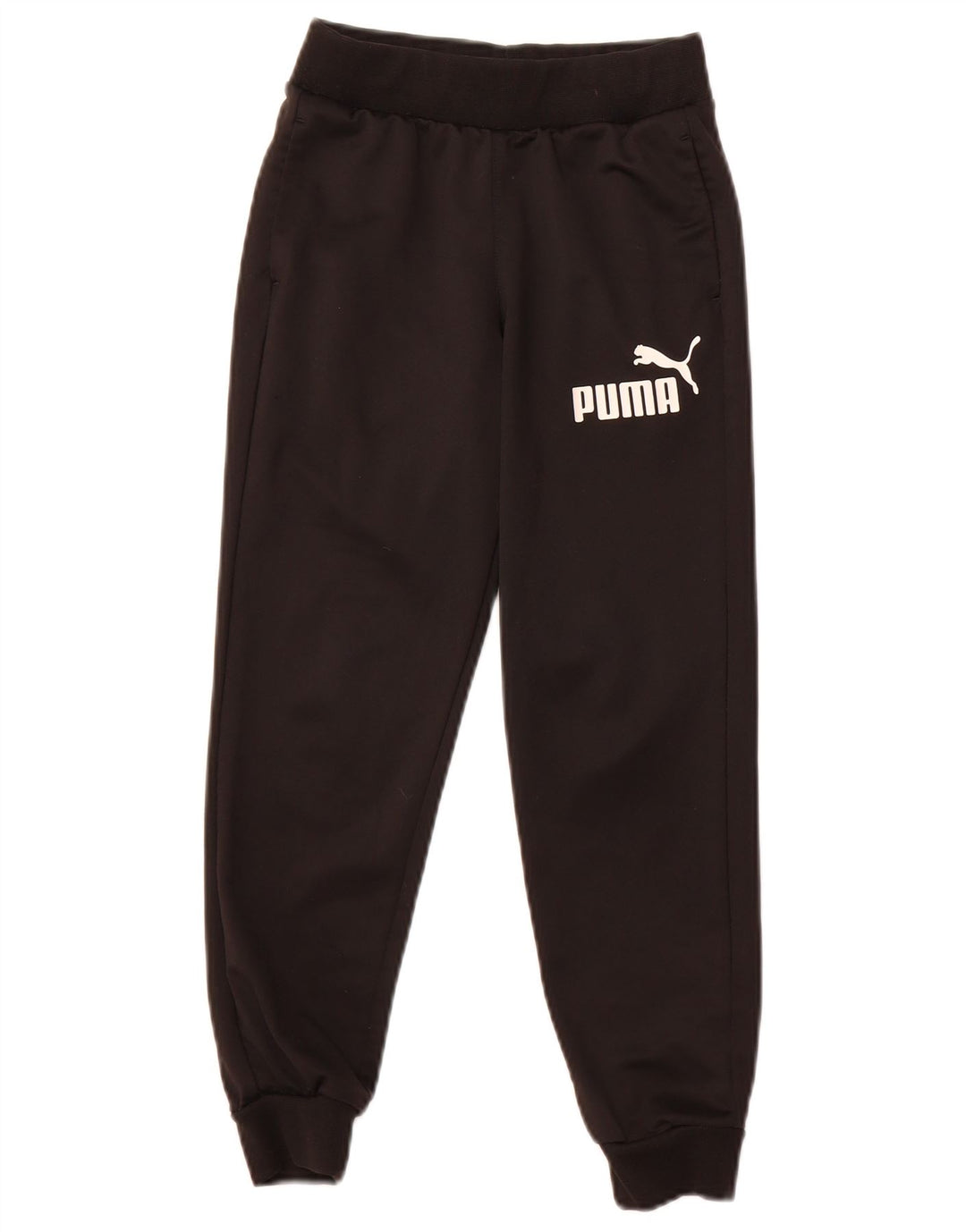Puma Pantalon de Survêtement Garçon 9-10 ans Noir Polyester