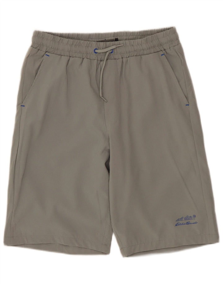 EDDIE BAUER Short de Bain Garçon 10-11 ans Gris Moyen Polyester
