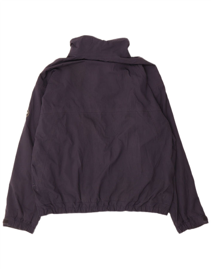 MURPHY & NYE Veste de pluie coupe ample pour homme UK 38 Bleu marine moyen Nylon