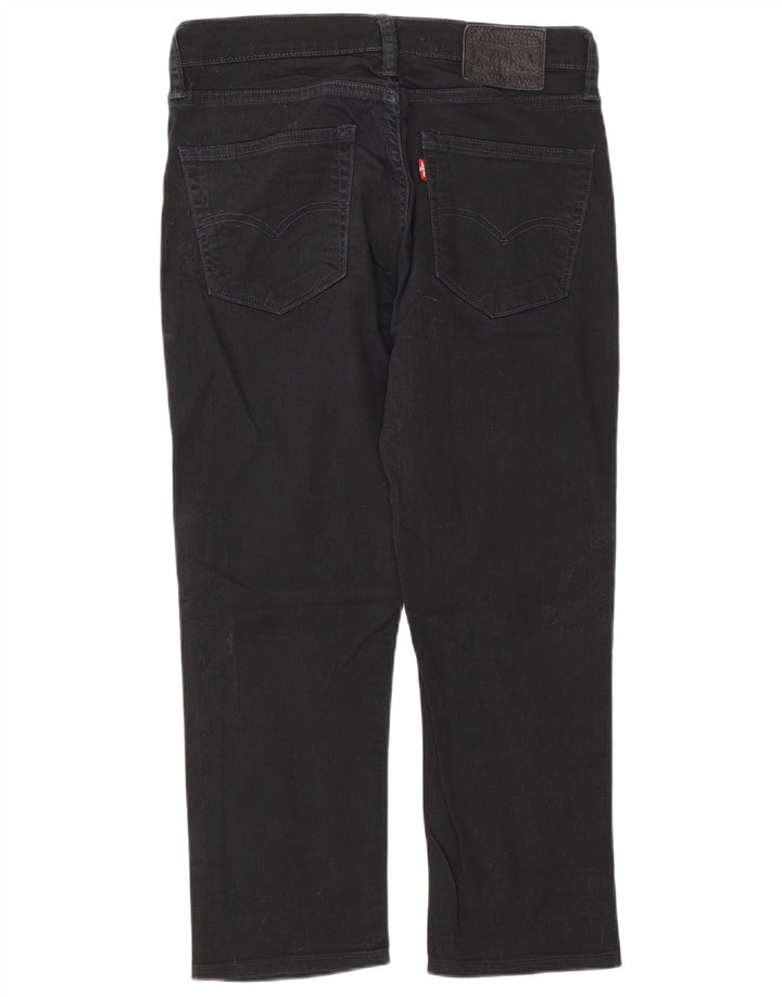 Levi's Jean Droit Court W31 L25 Homme Noir Coton