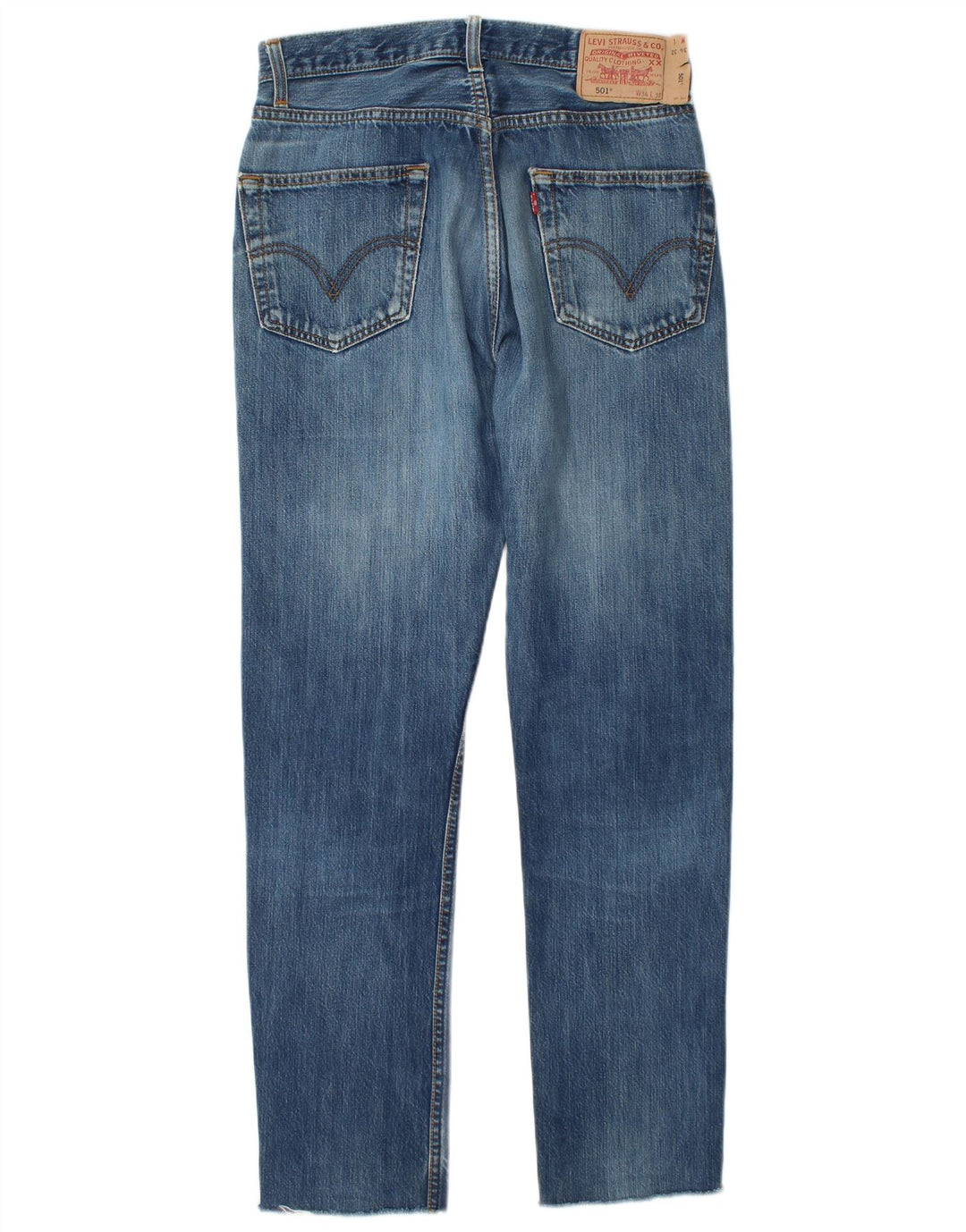 Levi's Jean Droit 501 Femme Bleu W34 L30