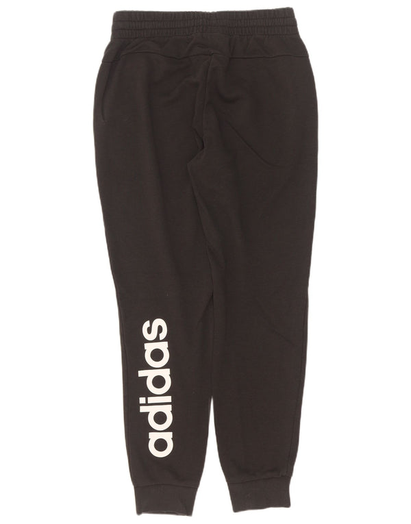 Adidas Pantalon de survêtement graphique pour femme Joggers UK 8/10 Petit gris coton