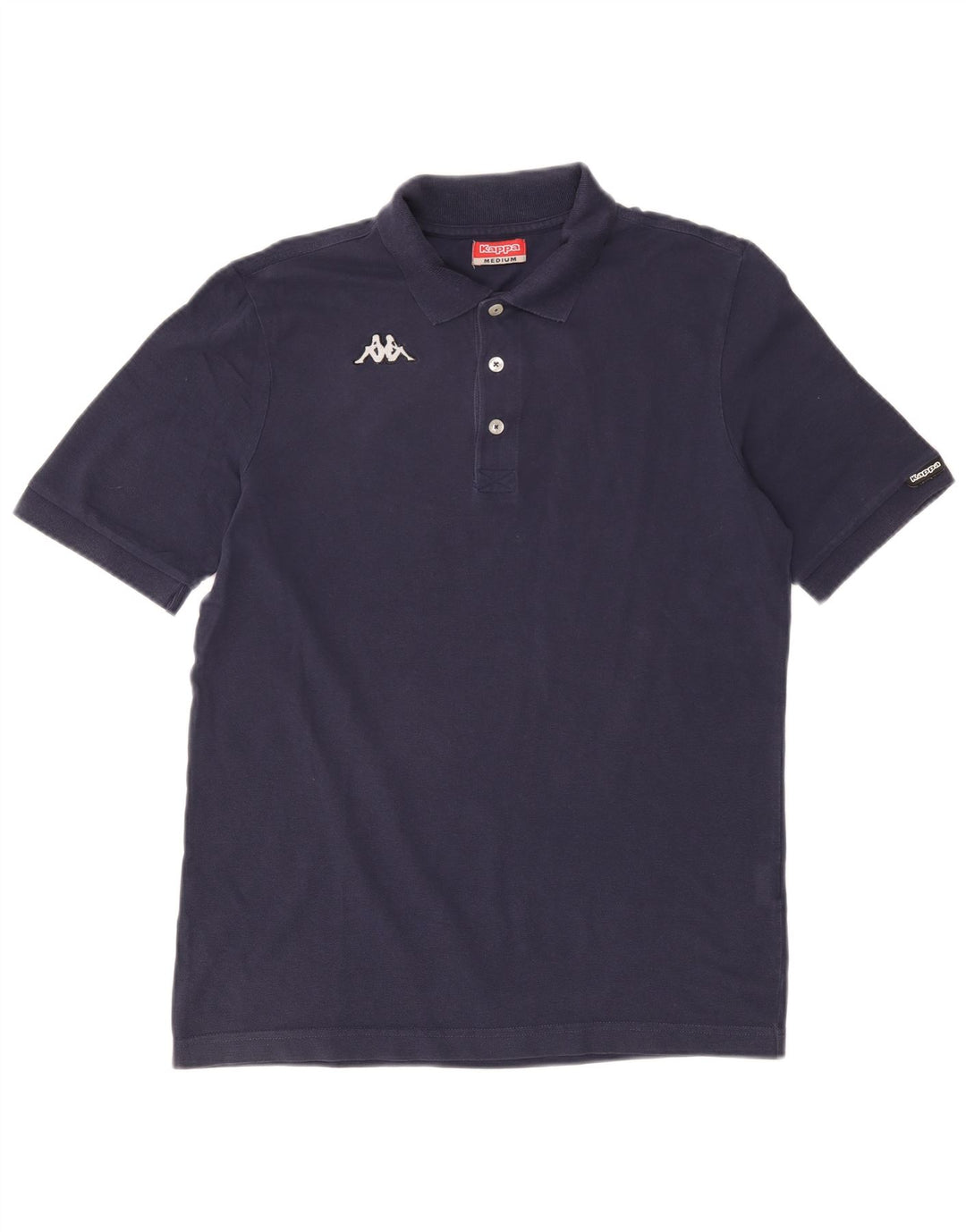 Kappa Polo Homme Bleu Marine Moyen Coton