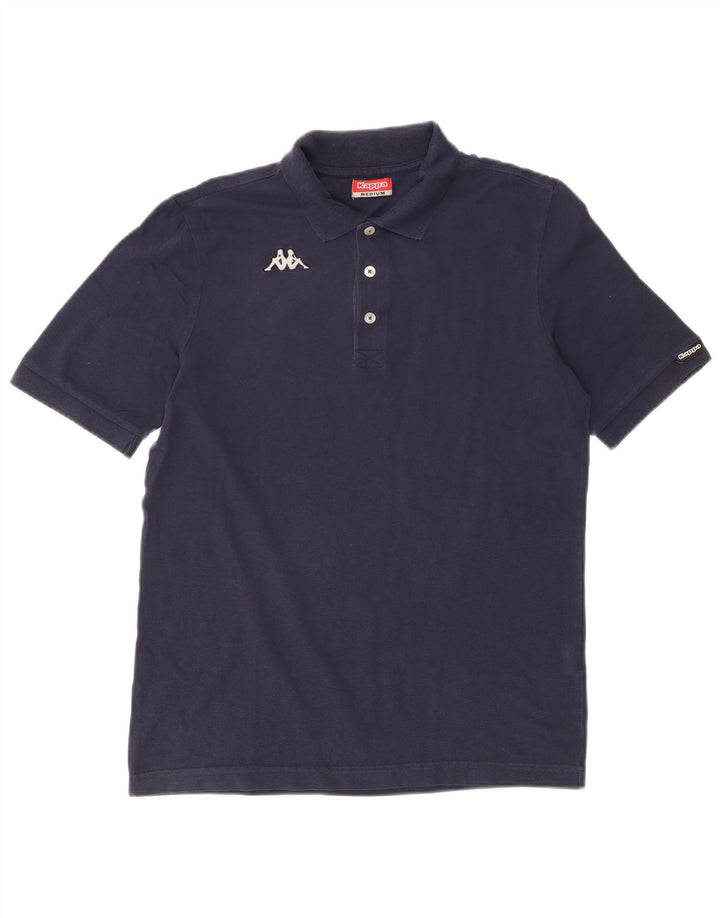 Kappa Polo Homme Bleu Marine Moyen Coton