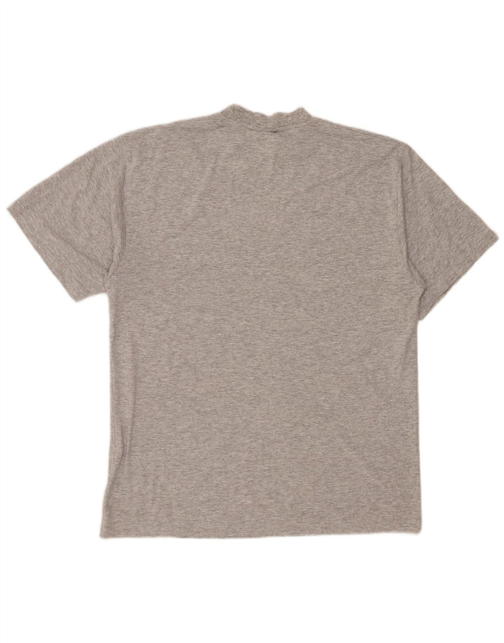 Wrangler T-Shirt Homme Gris Moyen Moucheté Coton