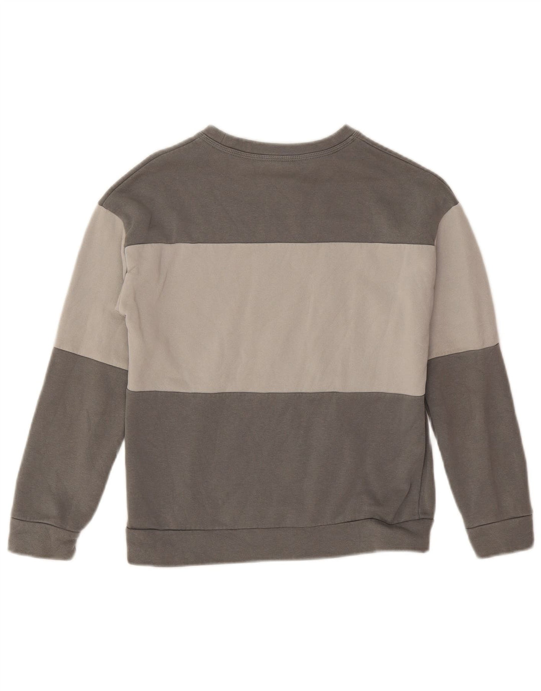 NIKE Sweat-shirt graphique pour garçon 10-11 ans Gris moyen colour block