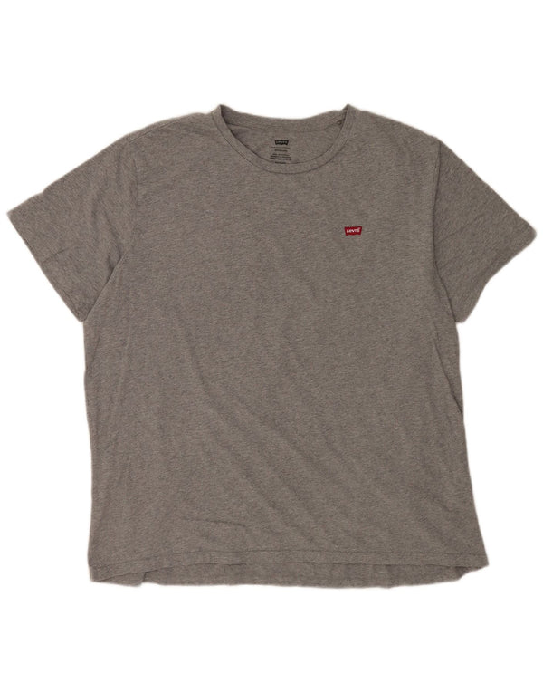Levi's Tee-Shirt Standard Homme Gris XL Coton