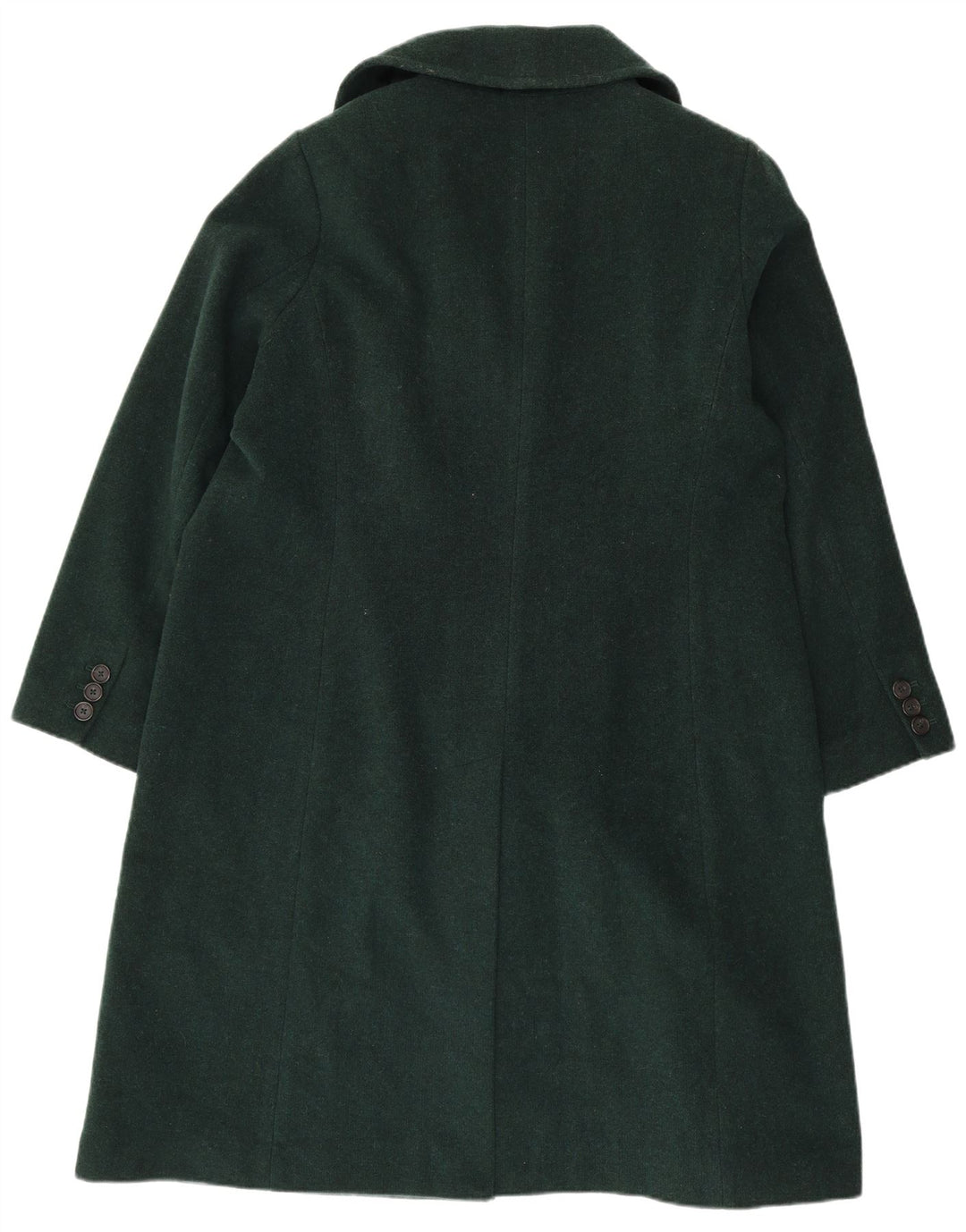 Marks & Spencer Manteau croisé pour femme UK 20 2XL Laine verte