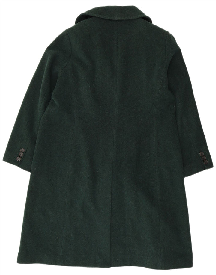Marks & Spencer Manteau croisé pour femme UK 20 2XL Laine verte