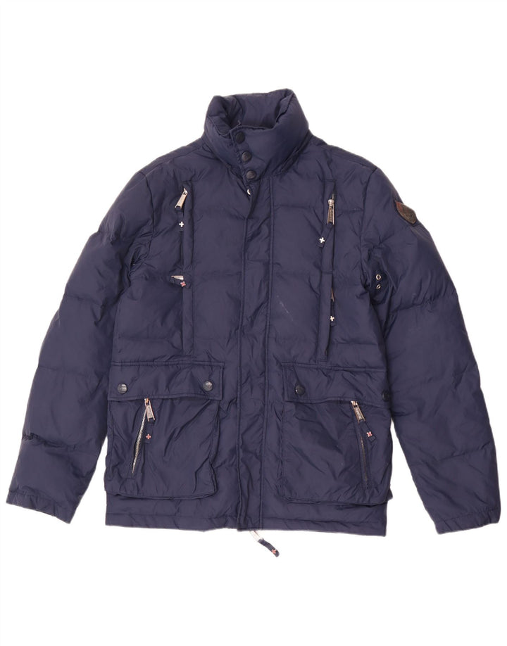 Zu Elements Veste matelassée pour femme UK 36 Small Bleu marine Polyamide