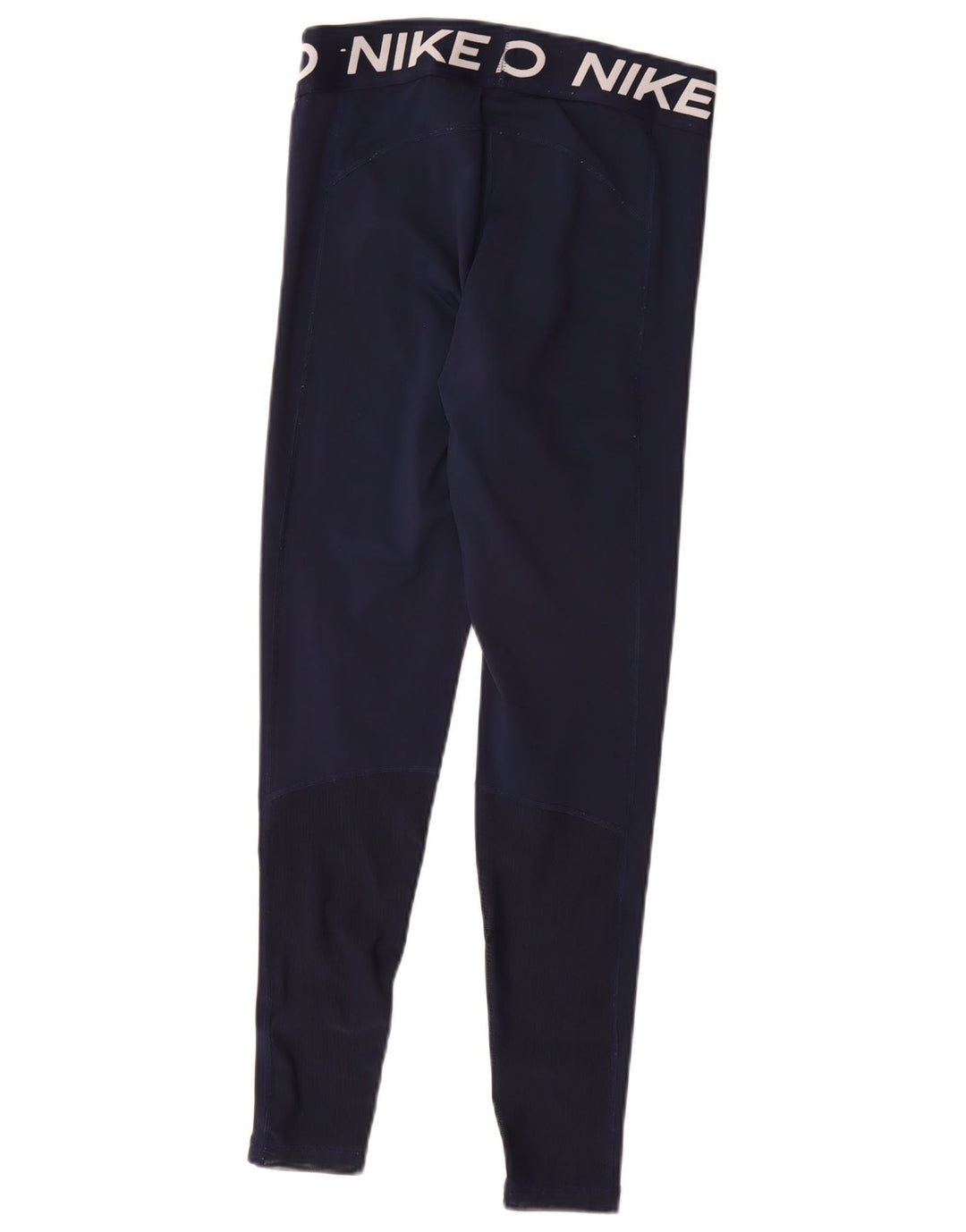Nike Legging graphique Dri Fit pour femme UK 12 Bleu marine moyen Polyester