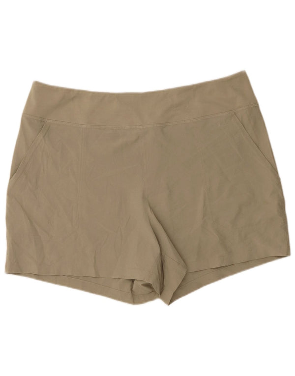 Patagonia Short de sport pour femme UK 18 XL Beige Polyester
