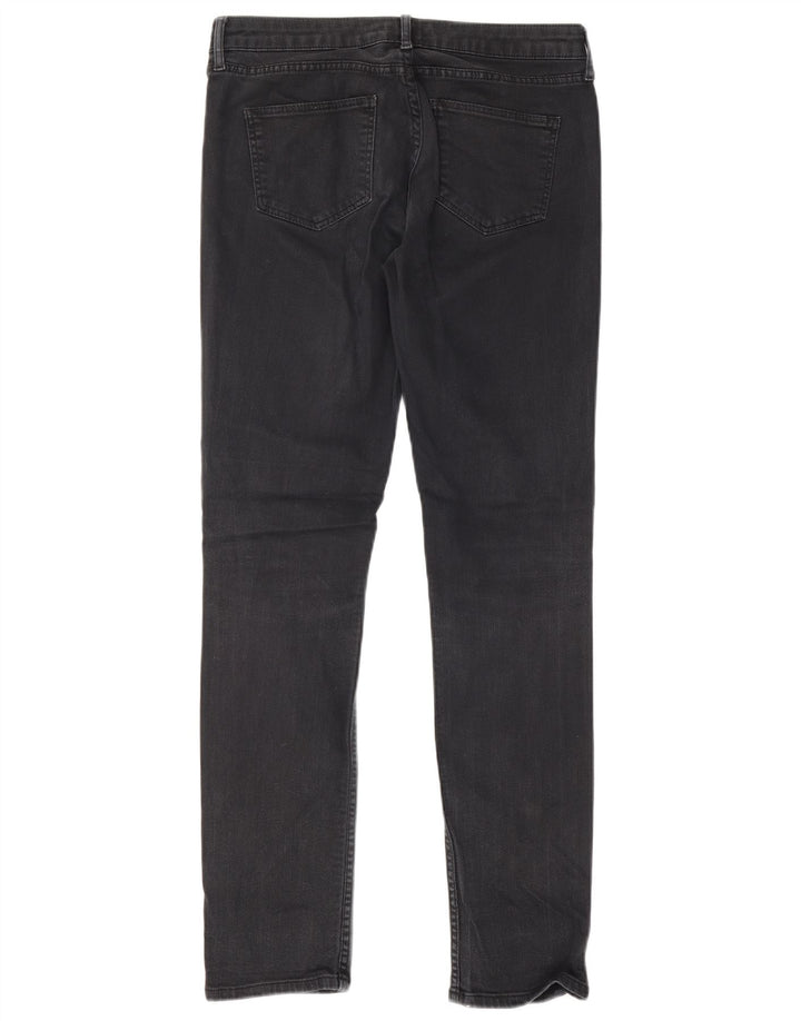 TOPSHOP Jean Slim Baxter Femme W30 L32 Coton Noir