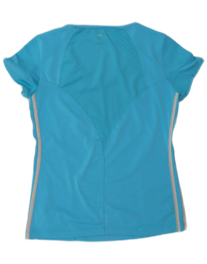 Adidas Climacool T-shirt pour femme UK 16 Grand Bleu