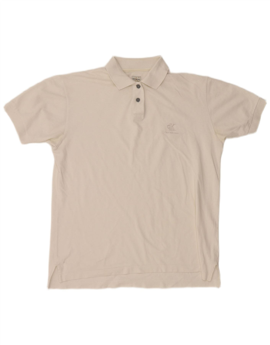 Calvin Klein Polo Homme Grand Blanc Coton