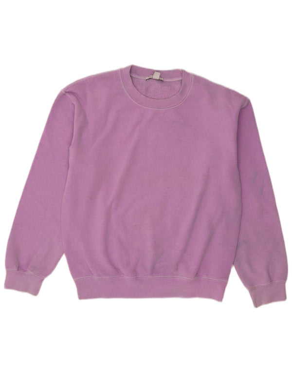 Topshop Sweat-shirt surdimensionné pour femme UK 6 XS Violet