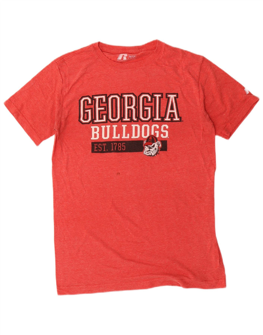 Russell Athletic T-shirt graphique pour homme Petit rouge Polyester