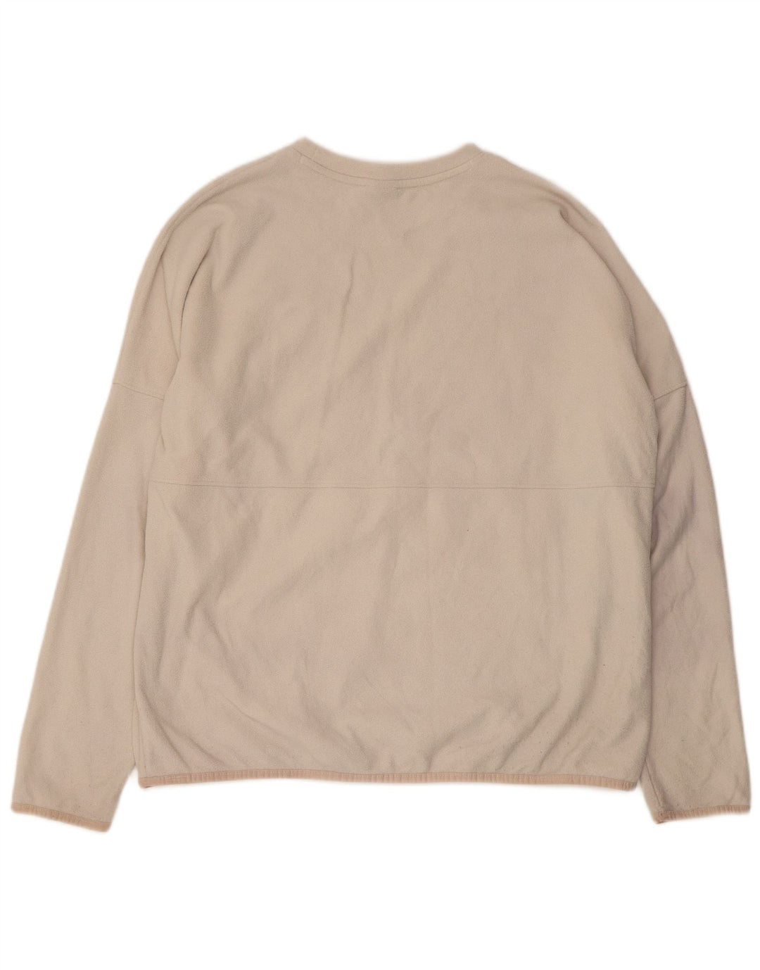 THE NORTH FACE Pull polaire surdimensionné pour femme UK 16 Large Blanc