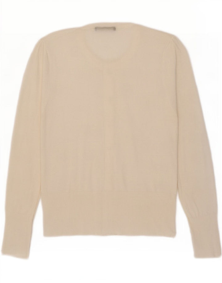 Oasis Cardigan pour femme UK 12 Blanc moyen