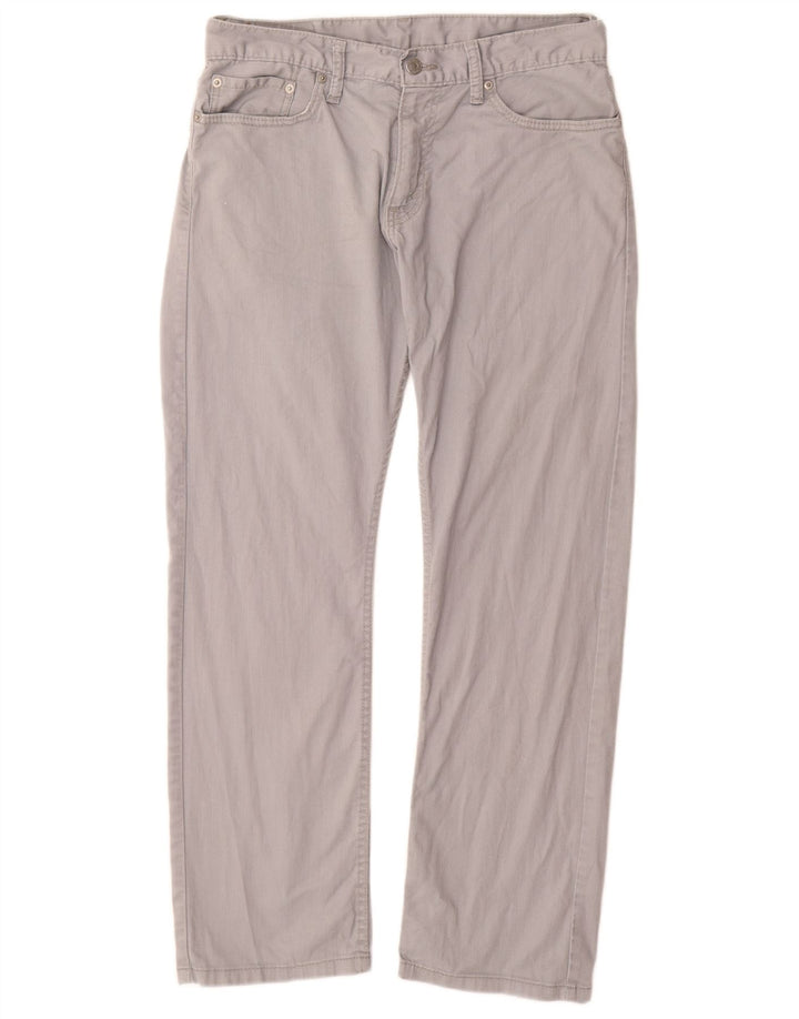 Levi's Jean Droit 514 Homme Gris W32 L30 Coton